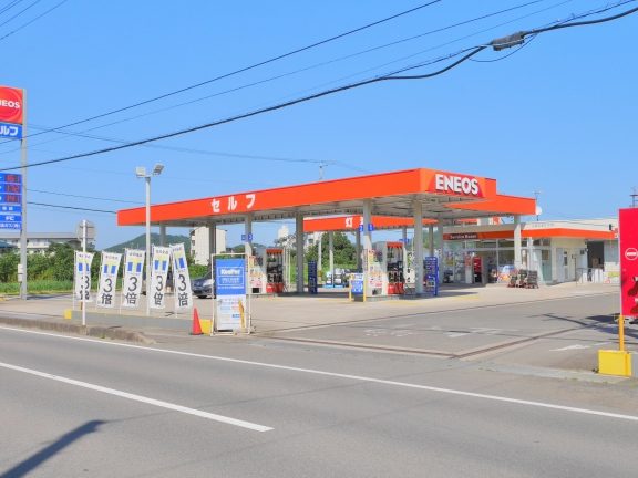 ENEOS / 三和石油ガス(株) セルフポイント岡部SS 1 eneos e4b889e5928ce79fb3e6b2b9e382ace382b9e6a0aa e382bbe383abe38395e3839de382a4e383b3e38388e5b2a1e983a8ss